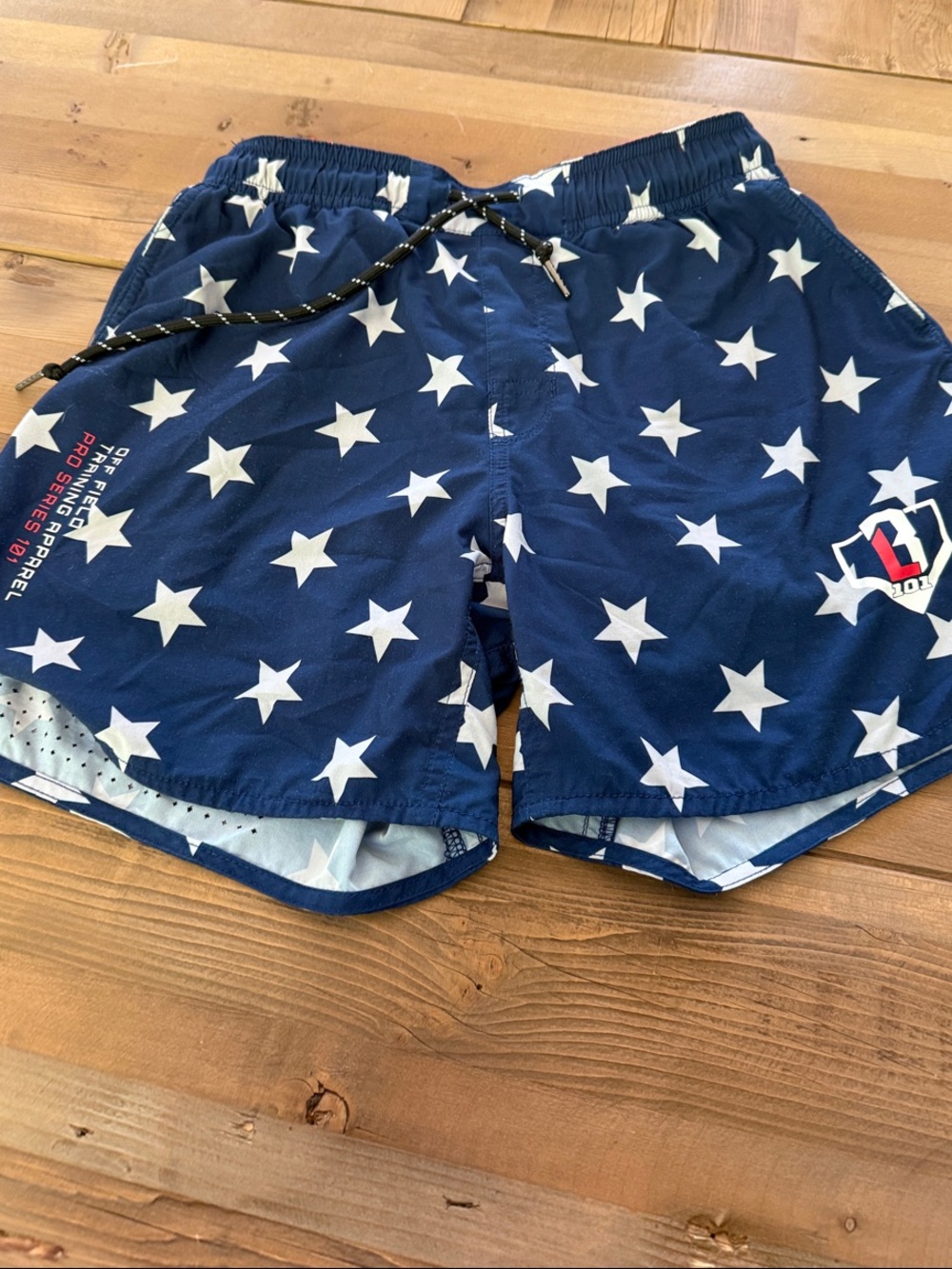 baseball lifestyle 101 youth large lined sborts